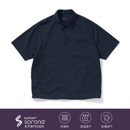 เสื้อเชิ้ตแขนสั้นผ้าโพลีเอสเตอร์ 714street ทรงหลวม ทรงปกติ ฤดูร้อน ป้องกันริ้วรอย ระบายอากาศได้ดี น้