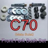 C70 GBO GBOJ FRONT FORK BUSH SET ABSORBER BUSH DEPAN