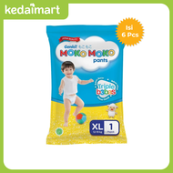 Genki Moko Moko Pants 1 Renceng Isi 6 Extra Large