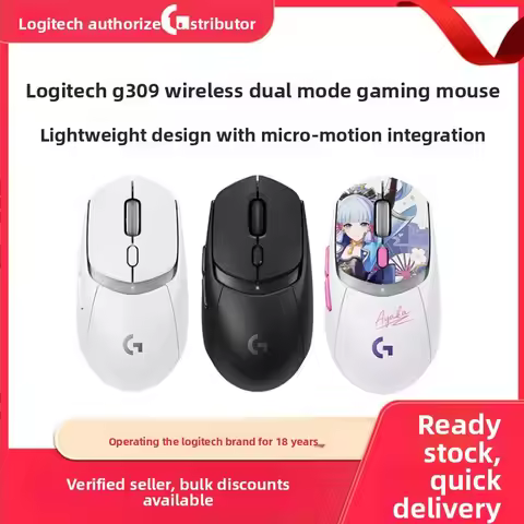 Logitech G309 Wireless Dual-Mode Bluetooth Gaming Mouse LIGHTSPEED Hybrid Micro-Switch Lightweight E
