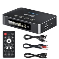 เครื่องรับส่งสัญญาณ5.0บลูทูธ M6 VAORLO Adaper AUX 3.5มม. สายออปติคอลสายโคแอกเชียล Tf/u-ดิสค์ยูเอสบี