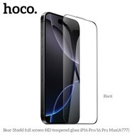 HOCO Full Screen HD HD tempered glass Screen Protector Glass with Film for iPhone 16 Pro Max  Screen