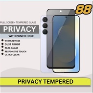 Privacy Protection Tempered Glass Screen Protector SAMSUNG S25 FE S24 FE