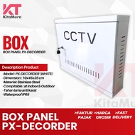 PX-DECORDER WHITE DVR Locking Panel Box