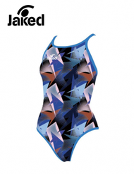 Jaked - 日版女童訓練連身泳衣 567 (藍色)