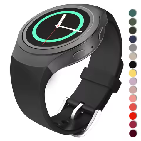 Sport Strap For Samsung Galaxy Gear S2 R720 R730 Smart Watch Band Silicone wristband bracelet correa