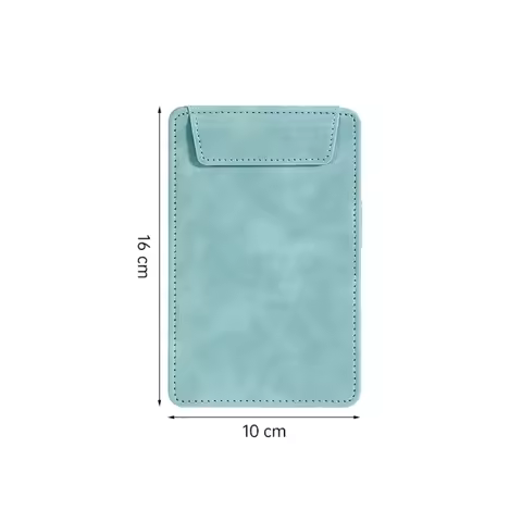 1pc Durable Suede Menu Wine Holder A4/A5/A6/A7/B5 PU Leather File Folder with Pen Insert Writing Pad