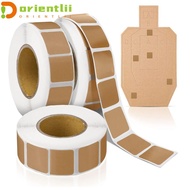 ORIENTLII Square Target Pasters, Self-Adhesive Outdoor Target Stickers,  Labels  Range Targets for L