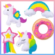 Kids Sewing Kit Cute Cartoon Sewing Craft Kit Complete Felt Craft Kit Educational DIY Art Craft Supp