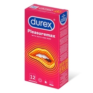 Durex Pleasuremax 12s Pack Latex Condom