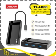 LENOVO ThinkLife USB-C Docking Station LC06 - 6-in-1 USB-C Hub