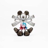 Snow angel Mickey / 限量 四手 米奇 電鍍漸變版 sculpture Apportfolio