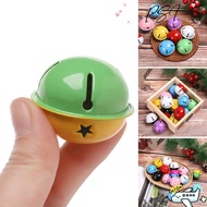 PSI 5Pcs 40*34mm Loose Metal Beads Iron Colorful DIY Crafts Christmas Tree Bell