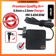 ITECHGADGETS Asus Charger Laptop Asus Laptop Charger Asus Adapter 19v 3.42a 65w X401 X551 X550 X401A