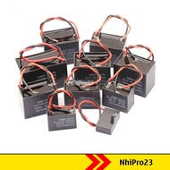 Fan Capacitor 450V 1uF 1.5uF 2uF 2.5uF 3uF 4uF 4.5uF 5uF 6uF 8uF 10uF 12uF 16uF 20uF 25uF Wired Fan 