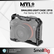 SmallRig Light Camera Cage for Sony A7 III A7R III A9 Aluminum Alloy Cage Rig with Cold Shoe Mount f