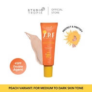 Studio Tropic SPF 50+ PA+++ (Peach)- Skin Pretty Filter