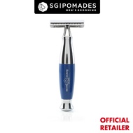 Edwin Jagger - Diffusion 36 Range - Blue & Chrome Double Edge Safety Razor