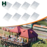 [Homyl] 8x 1/72 Miniature Roof Tiles Fake Tiles Model Compact Easy to Use Landscape