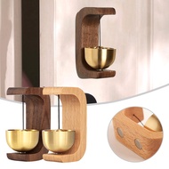{GOOD} Japanese Wooden Wind Chimes Wireless Doorbell Entrance Door Bell Decorative Wind Bell for Home Opening Home Decoration
