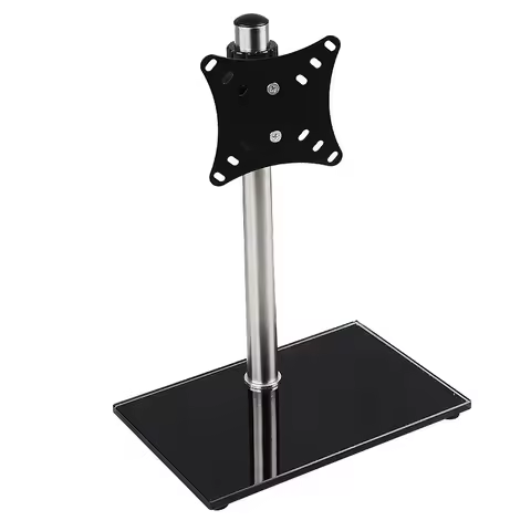 Universal Tv Stand Adjustable Table Top Tv Stand for 14-27 Inch Led Height Screen Holder Tv Base Sta