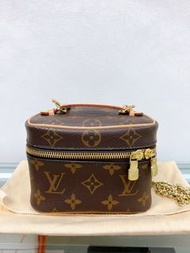 (Sold) Lv nice nano vanity 老花盒子/ 化妝包
