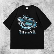 Ryusan CHANNA FISH BLUE T-Shirt