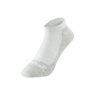 MONTBELL Men's Wickron Travel Ankle Thin Socks - White
