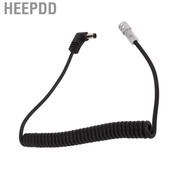 HEEPDD 2Pin Spring Power Cable  DC Reinforced Sleeve Camera Gold Plated Fast and Stable Supply Cord 