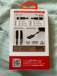 Rolling Square inCharge XL 6合1充電線