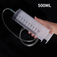 300/500ml Medical Injection Syringe Nutrient Hydroponics Sterile Injector Plastic Pet Dog Cat Feedin