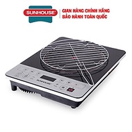 Bếp hồng ngoại cảm ứng Sunhouse SHD6005, Công suất 2000W, Điều khiển cảm ứng, Tặng kèm vỉ nướng, Hàn