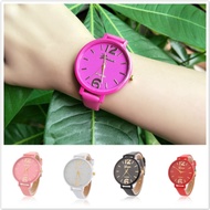 {Miracle Watch Store} Geneva Quartz Women Watches Large Dial Fine Strap Fashion Casual Girls Ladies Dress Wrist Watches Reloj Mujer