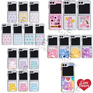 (最新產品 限時優惠 ON SALE !) 🇰🇷 Korea Care Bears 愛心熊 Bears Hide and Seek Samsung Galaxy Z flip5 Bumper Jelly Hard Case 韓國 CareBear 黃色 橙色 粉紅色 藍色 紫色 熊仔 不同款式 三星 Galaxy Z flip 5 Zflip5 Z5 透明 四角帶防摔效能 摺機 手機 保護套 保護殼 CareBears 最新款式 正貨 韓國空運到港