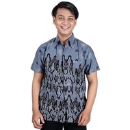 PRIA KEMEJA Wholesale Batik TRUSMI Short Sleeve Batik Shirt Men Short Sleeve Mega Mendung LKR Suitable For Work