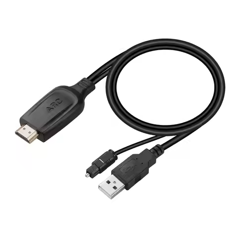 192Khz ARC Audio Extractor HDMI ARC Return Extractor DAC Converter ARC to Optical 3.5mm L/R Stereo A