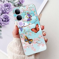เคสสำหรับ Vivo Y200 5G เคส Vivo V40ไลท์ V2417มีสไตล์เคสโทรศัพท์แบบบางนิ่มเคสสำหรับ Vivo Vivo Y300 Y