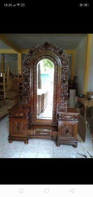 PROMO TERMURAH FURNITURE/ Meja Rias Mawar/bisa COD/meja rias murah/mebel jati Jepara/toko mebel