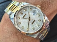 ROLEX勞力士16203半金款日誌型腕錶 Y字頭