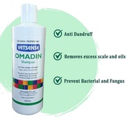 Vetsense Omadin Shampoo For Pets (500ml) / Allerdyl shampoo 400ml ITCHY