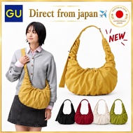 GU Dumpling Bag / Gathered Shoulder Bag / Crossbody Bag /5 Colors〈Direct from japan〉
