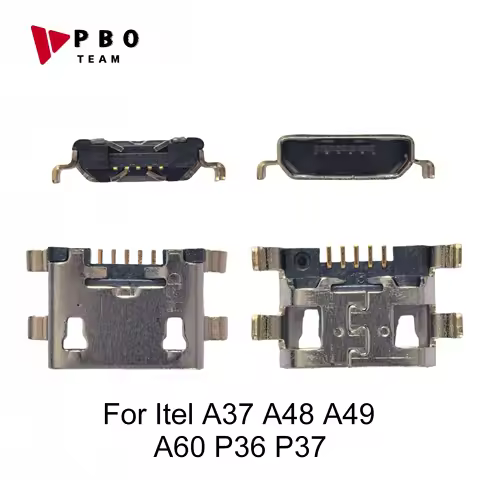 10-100Pcs USB Charger Dock Charging Port Connector Plug Replacement Parts For Itel A37 A48 A49 A60 P