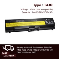 Notebook Battery IBM Lenovo ThinkPad T430 T530 W530 T430i L430 530 SL430 T410 T420 70+ 70++ (OEM) Ne