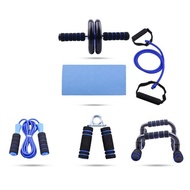 Set Alat Peralatan Fitness Gym di Rumah - 5 in 1