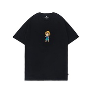 (Expert) Otsky Men's Anime One Piece Luffy Cute Black T-Shirt X CP4100