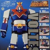 99%新 Bandai 超合金魂 SOC Soul of Chogokin GX31 GX-31V GX31 GX31V V型電磁俠 Voltes V  Figure
