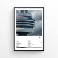 Drake - Views Unframed Poster Print | Polaroid Style | Music Album Cover Artwork