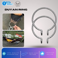 Duyan Ring Stainless - Makapal 1/4”, Heavy-Duty Stainless Shafting 304, Rustproof and Durable