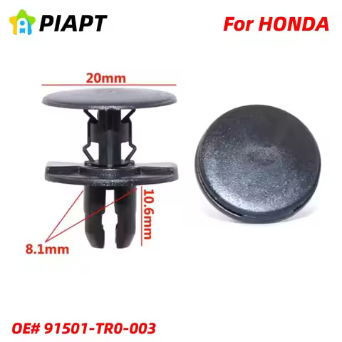 30PCS OE#91501-TR0-003 Front Fender Liner Retainer Clip for Honda Acura Accord Civic Clarity CR-V Od