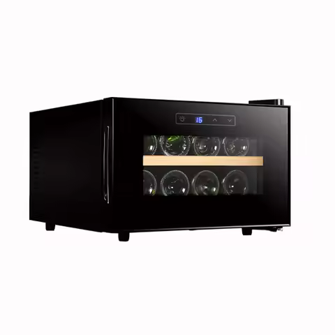 8 Bottle MIni Cooler Wine Cabinet Commercial 220V Wine Chiller Fridge for Hotel